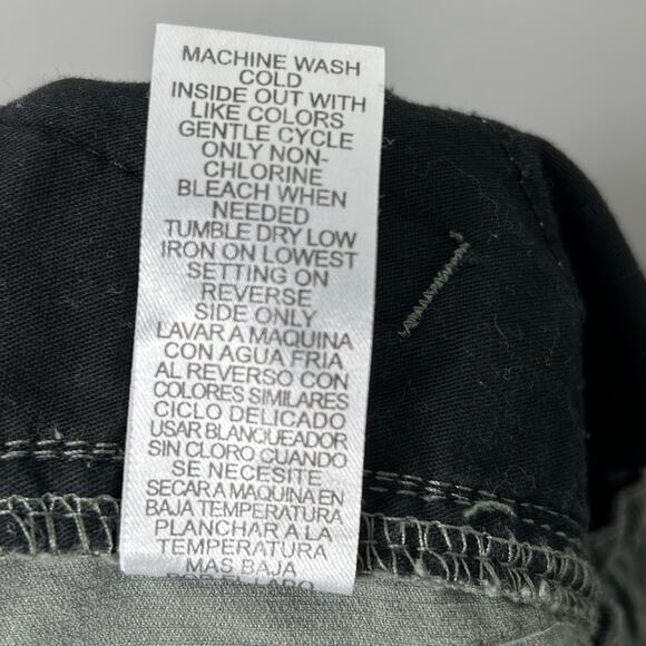 Democracy Ab Technology Corduroy Pants Green Size 6 High Rise Straight Leg - Picture 9 of 9